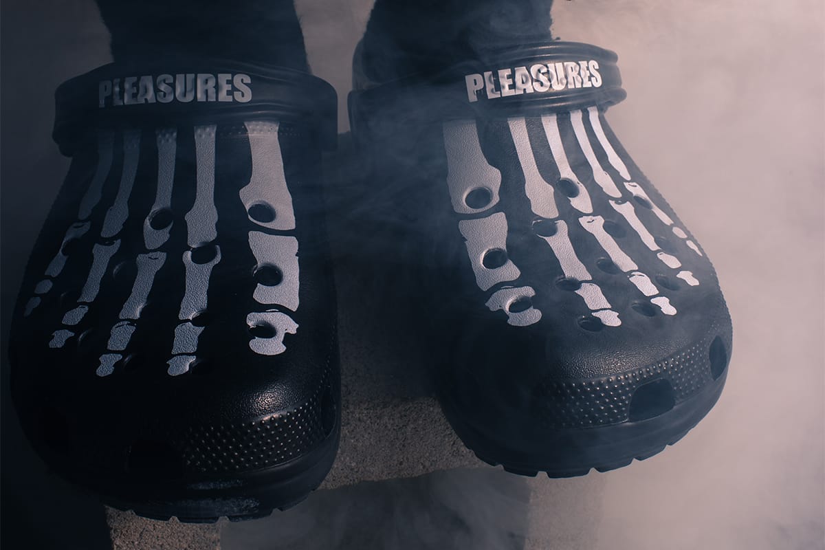 PLEASURES x Crocs Collaboration Release 