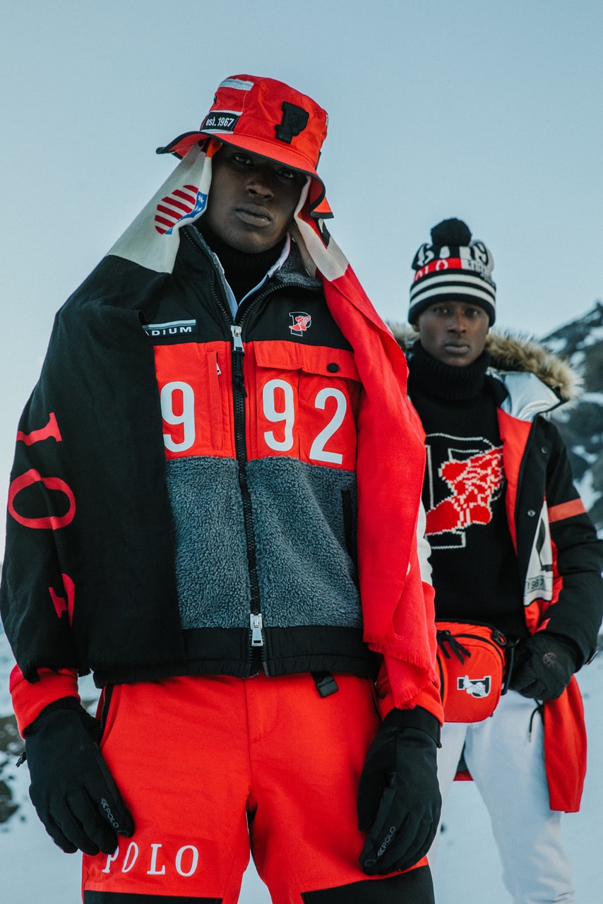Polo Ralph Lauren fall winter 2018 winter stadium lookbook collection release drop info buy hbx shop