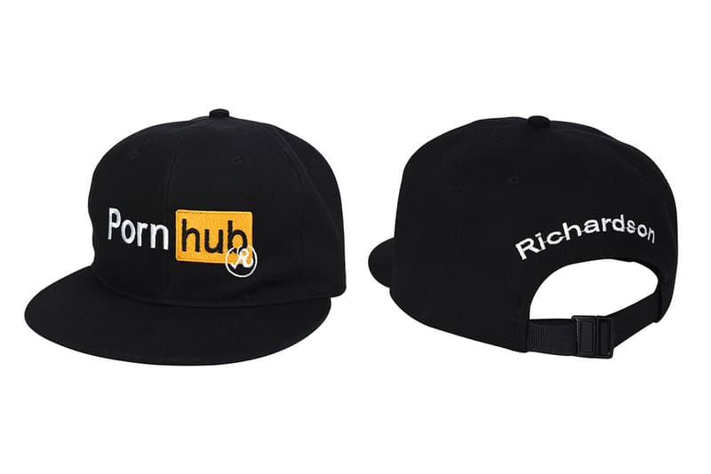 Pornhub Richardson Second Capsule Collection Cards long sleeve t shirt banned in bomber slides socks tote hoodie crewneck hat cap Riley Reid Aria Honey Gold Samirah Raheem Info Date Release