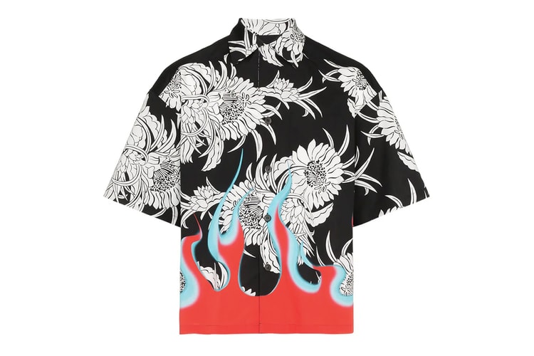 Advent Calendar Day 2: Prada Dahlia Flame Printed Shirt