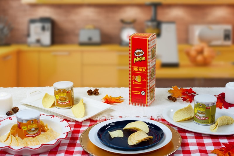 Pringles Thanksgiving Dinner Chips Release Info Date Turkey Stuffing Pumpkin Pie