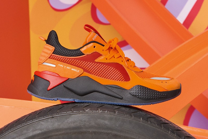 Mattel Hot Wheels x PUMA RS-X Footwear Apparel Lookbook Collab Collaborations Sneakers Kicks Shoes Trainers Footwear Cop Purchase Buy