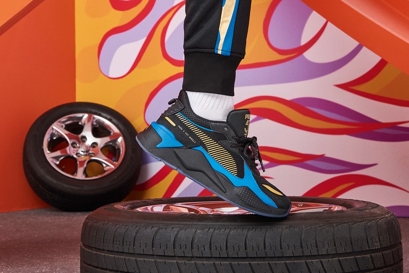 Mattel Hot Wheels x PUMA RS-X Footwear Apparel Lookbook Collab Collaborations Sneakers Kicks Shoes Trainers Footwear Cop Purchase Buy