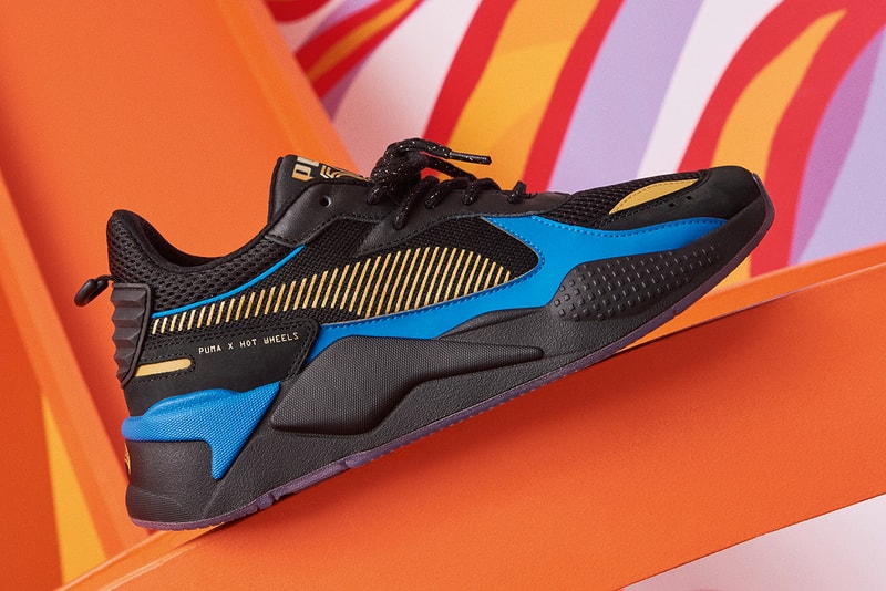 Mattel Hot Wheels x PUMA RS-X Footwear Apparel Lookbook Collab Collaborations Sneakers Kicks Shoes Trainers Footwear Cop Purchase Buy