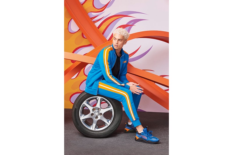 Mattel Hot Wheels x PUMA RS-X Footwear Apparel Lookbook Collab Collaborations Sneakers Kicks Shoes Trainers Footwear Cop Purchase Buy