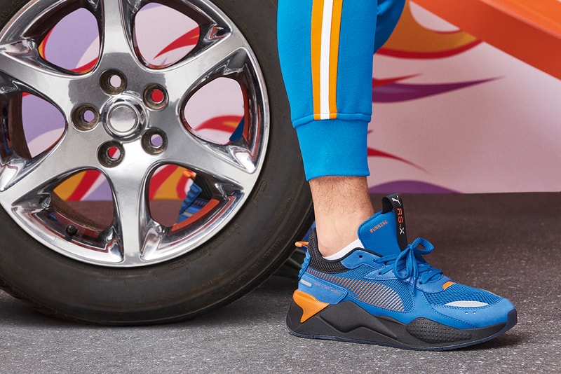 Mattel Hot Wheels x PUMA RS-X Footwear Apparel Lookbook Collab Collaborations Sneakers Kicks Shoes Trainers Footwear Cop Purchase Buy