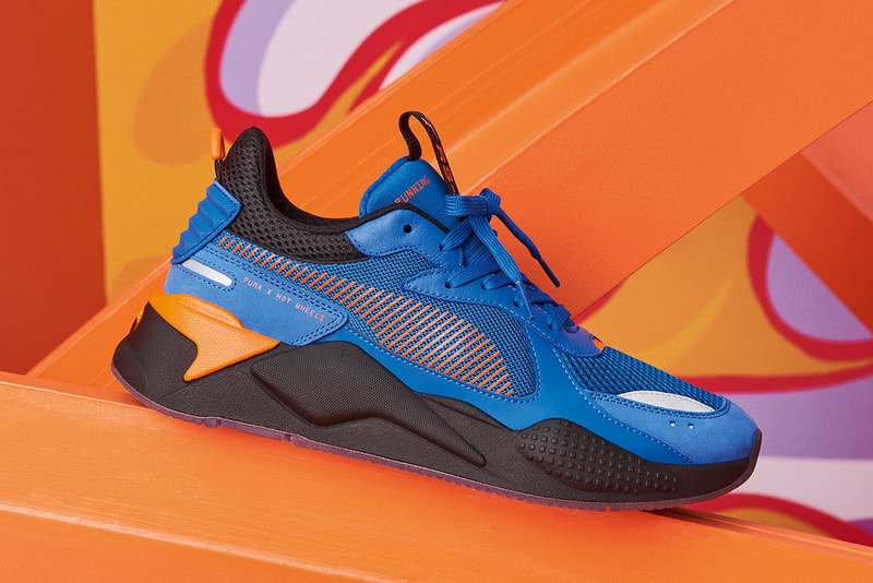 Mattel Hot Wheels x PUMA RS-X Footwear Apparel Lookbook Collab Collaborations Sneakers Kicks Shoes Trainers Footwear Cop Purchase Buy