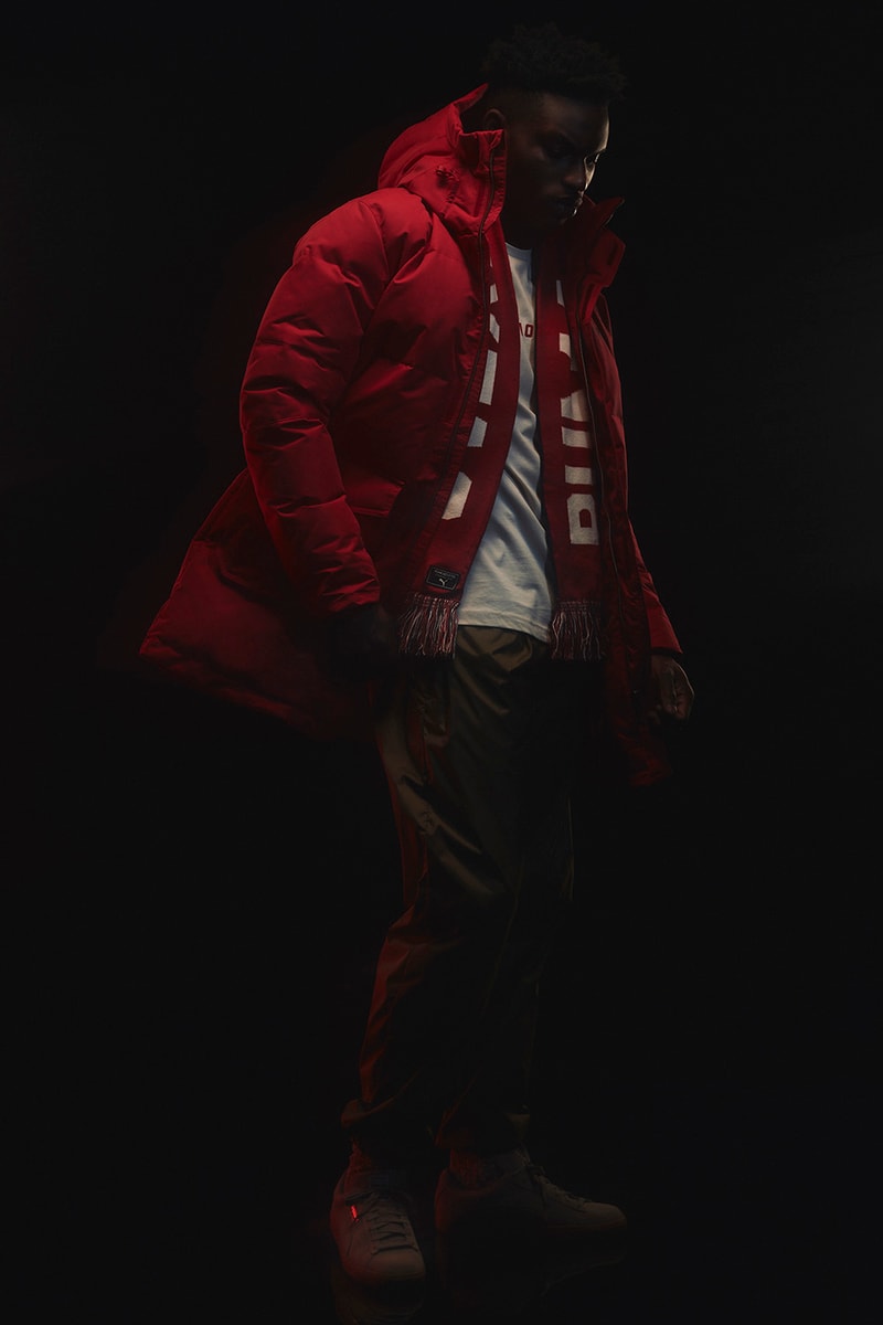 Outlaw Moscow x PUMA Winter Apparel Collection Lookbook Military Down Parka