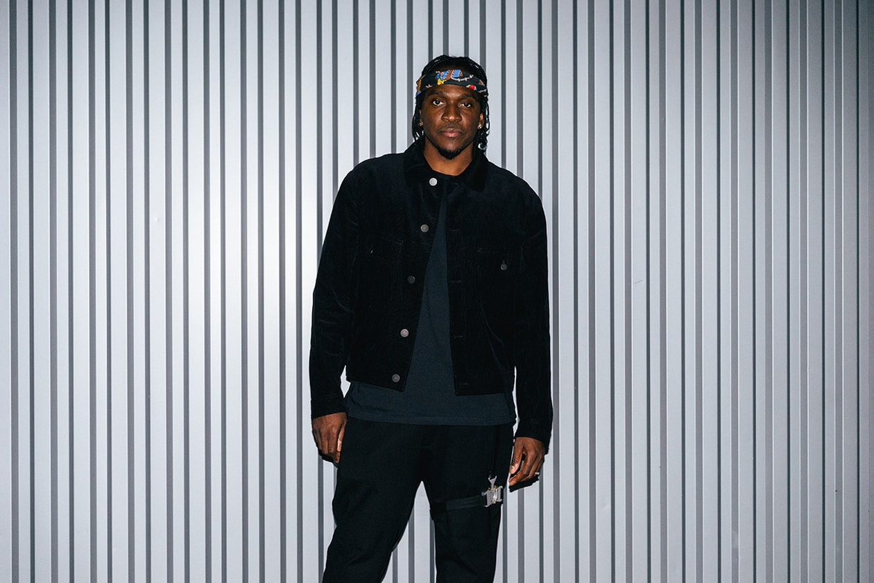 pusha t street snaps style feature interview clothing fashion october 2018 samsung theater outfit