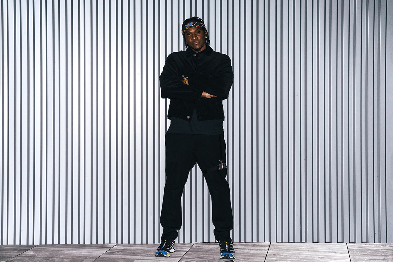 pusha t street snaps style feature interview clothing fashion october 2018 samsung theater outfit