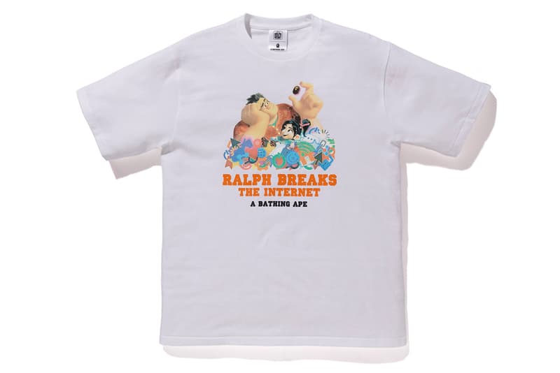 'Ralph Breaks the Internet' x BAPE Collaboration Wreck It Ralph Disney