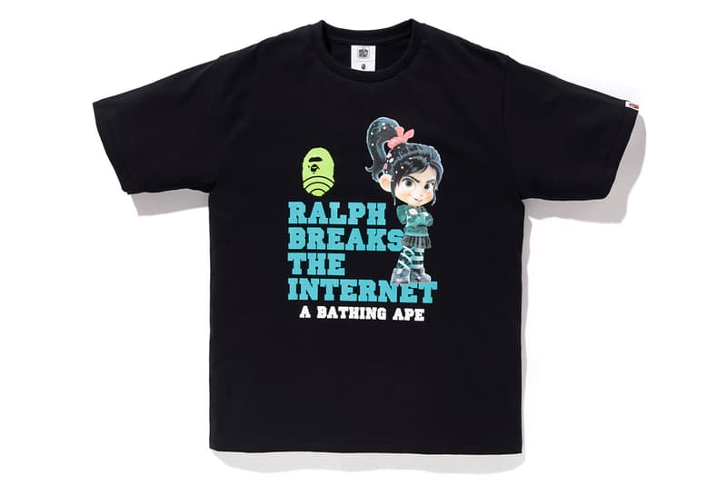 'Ralph Breaks the Internet' x BAPE Collaboration Wreck It Ralph Disney