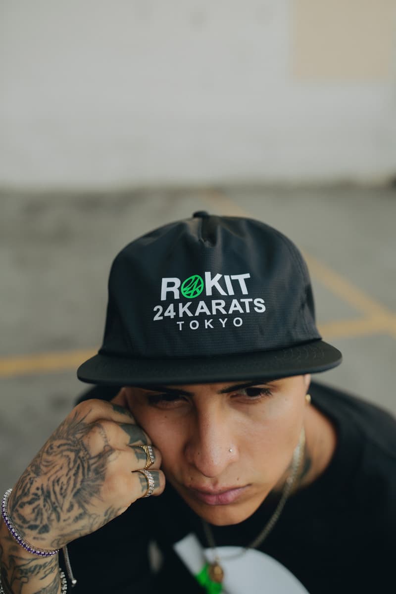 Rokit x 24Karats Tokyo Limited Edition Collection release date collaboration streetwear mizuno