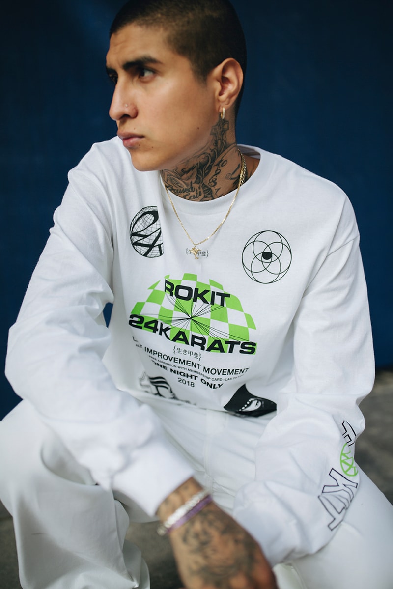 Rokit x 24Karats Tokyo Limited Edition Collection release date collaboration streetwear mizuno