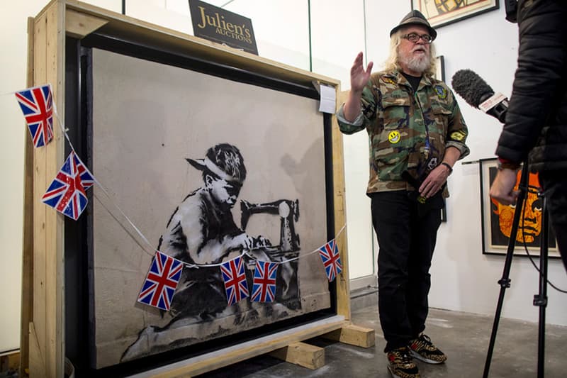 ron english banksy street art painting artwork protest