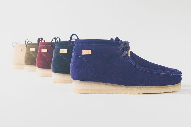 ronnie fieg clarks originals wallabee kith footwear release dates 2018 november