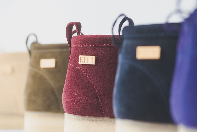 ronnie fieg clarks originals wallabee kith footwear release dates 2018 november