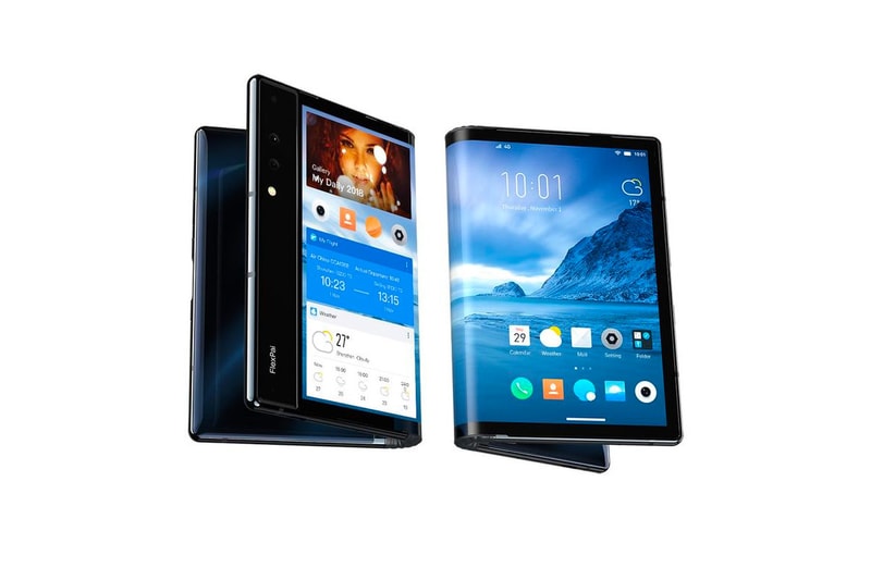 Royole Debuts World’s First Commercial Foldable Smartphone tech apple samsung telephones tablets
