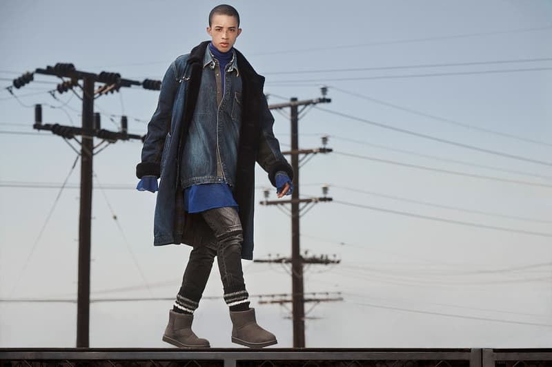 sacai UGG Fall winter 2018 collection lookbooks mens womens