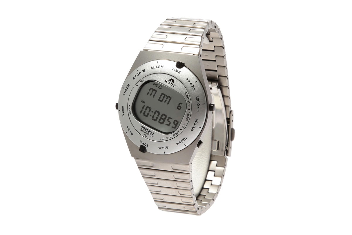Seiko Giugiaro Design Digital Tachymeter Watch gold silver black retro price release date BEAMS