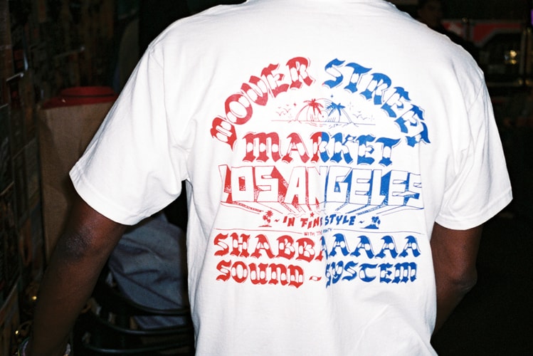 SHABBAAAAA Welcomes Dover Street Market to LA With Exclusive Tee