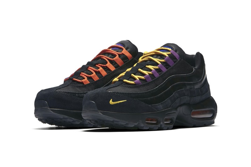 Sheck Wes Nike NYC Editions Collection Air Max 95 Blazer Mid black purple yellow orange teal blue New York Los Angeles basketball drop release date info 