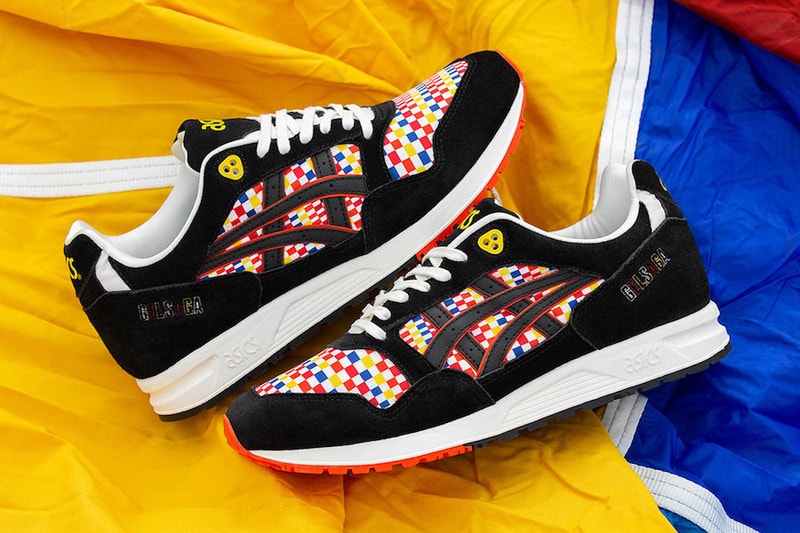 Size? x ASICS GEL-Saga "Balloon Fiesta" Release date japan festival sneaker colorway price purchase multicolor hot air balloon
