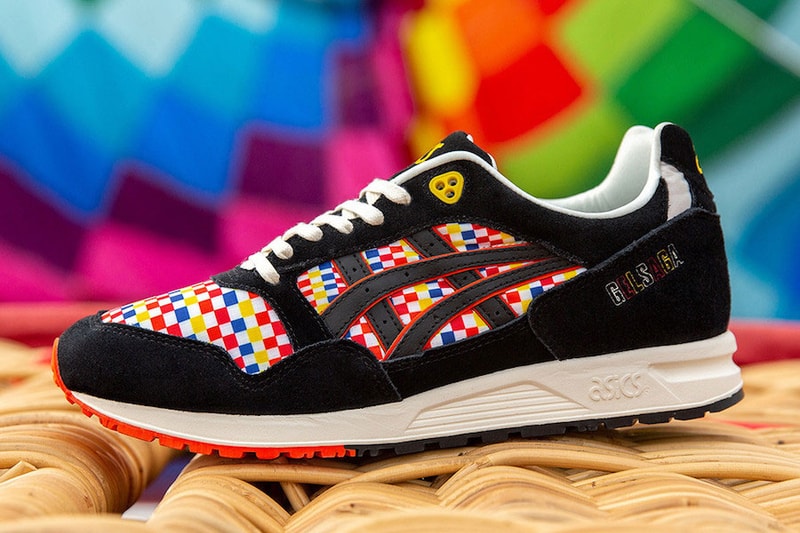 Size? x ASICS GEL-Saga "Balloon Fiesta" Release date japan festival sneaker colorway price purchase multicolor hot air balloon