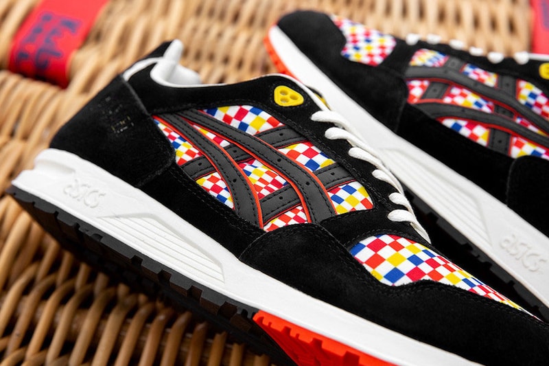 Size? x ASICS GEL-Saga "Balloon Fiesta" Release date japan festival sneaker colorway price purchase multicolor hot air balloon