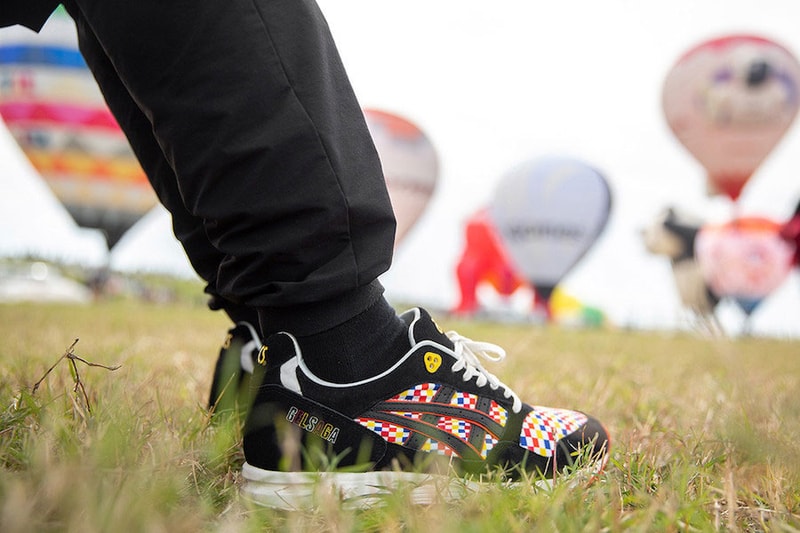 Size? x ASICS GEL-Saga "Balloon Fiesta" Release date japan festival sneaker colorway price purchase multicolor hot air balloon
