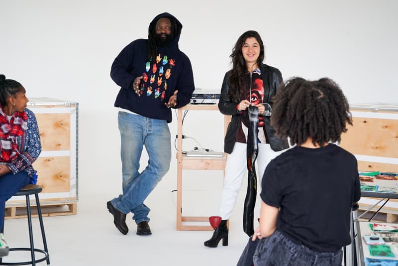 social studies new york city november 16 17 18 event recap photo angelo baque come tees denim tears tremaine emory the north face levis custom meet talk online ceramics drop release exclusive merch virgil abloh heron preston shaniqua jarvis collaboration event