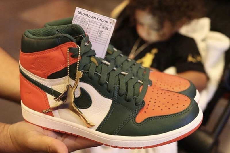 SoleFly Air Jordan 1 Art Basel Miami Release Date Green Orange White Info hurricanes dj khaled blck