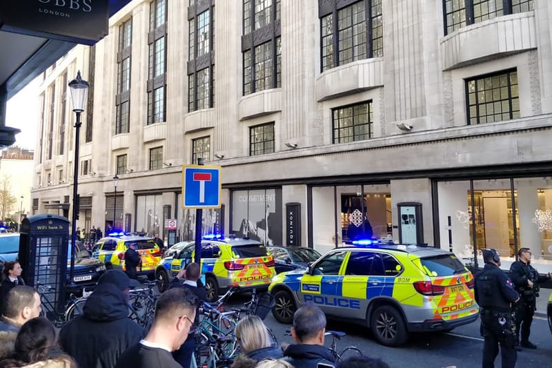 Sony Music Stabbing West London HQ Music Arrested Incident Armed Police Kensington Buillding Breaking News Details