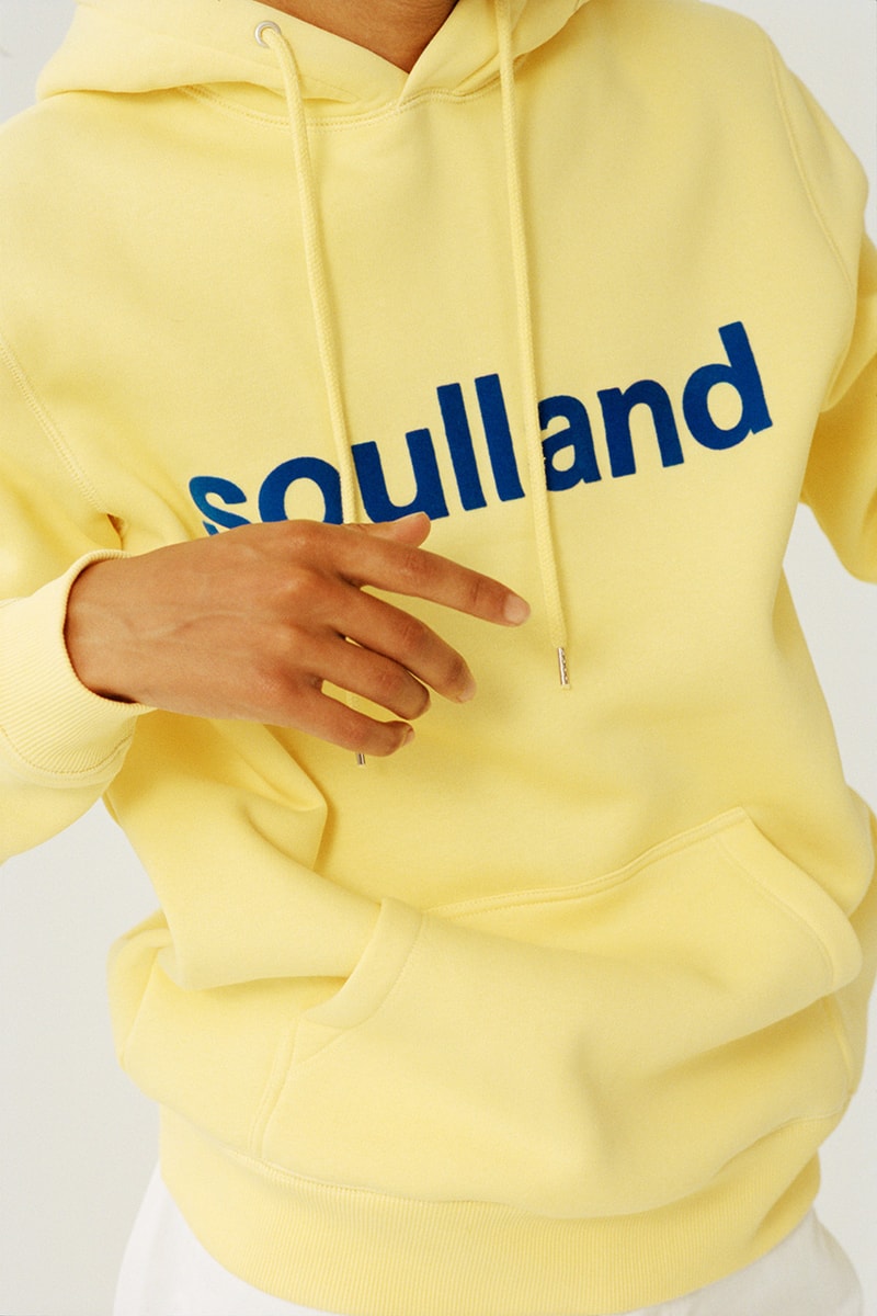 Soulland Sustainability Logic Capsule Eco Pride Basics Hoodie tee sweatshirt t-shirt release details lookbook first look copenhagen silas adler