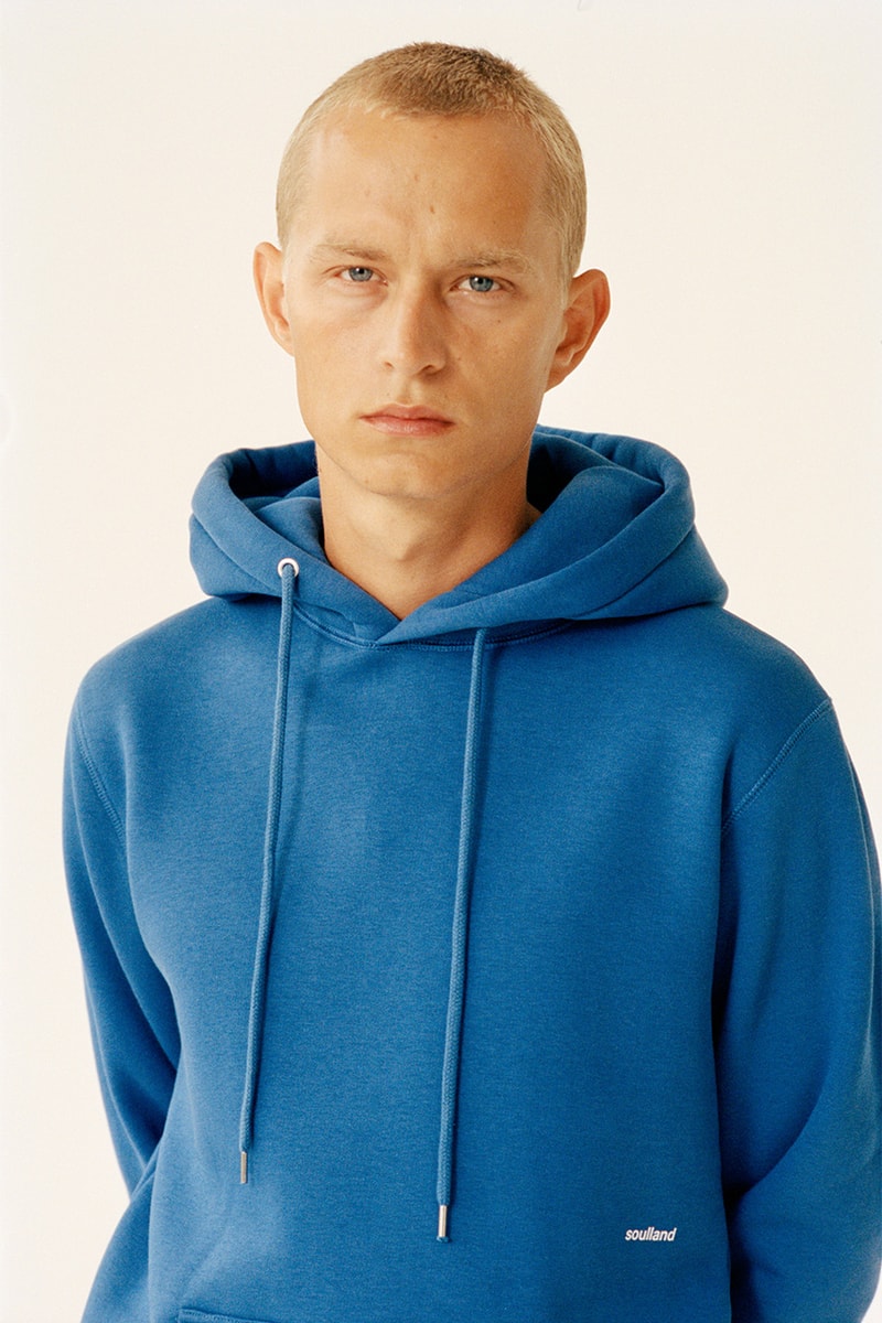 Soulland Sustainability Logic Capsule Eco Pride Basics Hoodie tee sweatshirt t-shirt release details lookbook first look copenhagen silas adler