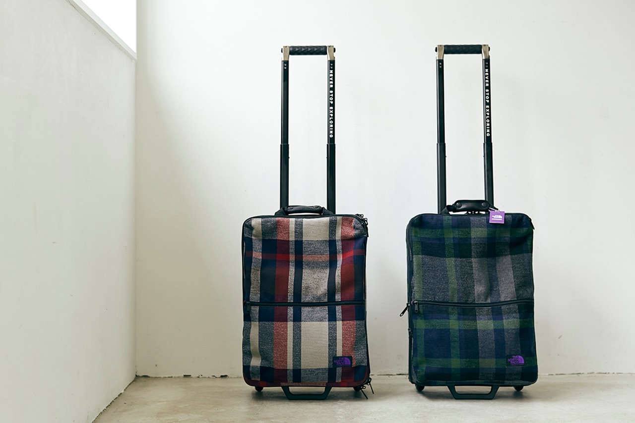 Spike Jonze x Nanamica x The North Face Purple Label Collab Collection Roller Bags Cop Purchase Buy luggage bags 