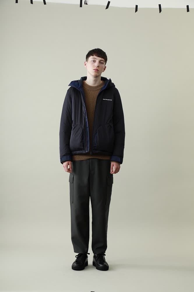 STUDIOUS x White Mountaineering Fall Winter 2018 Jackets Ma 1 Bomber Down Jacket red black navy khaki