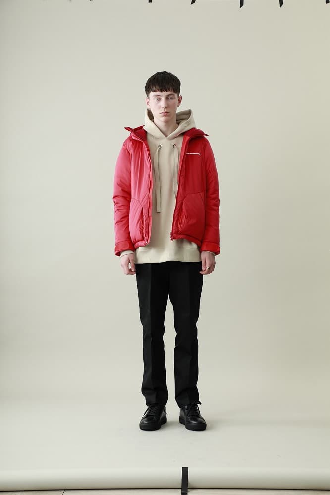 STUDIOUS x White Mountaineering Fall Winter 2018 Jackets Ma 1 Bomber Down Jacket red black navy khaki