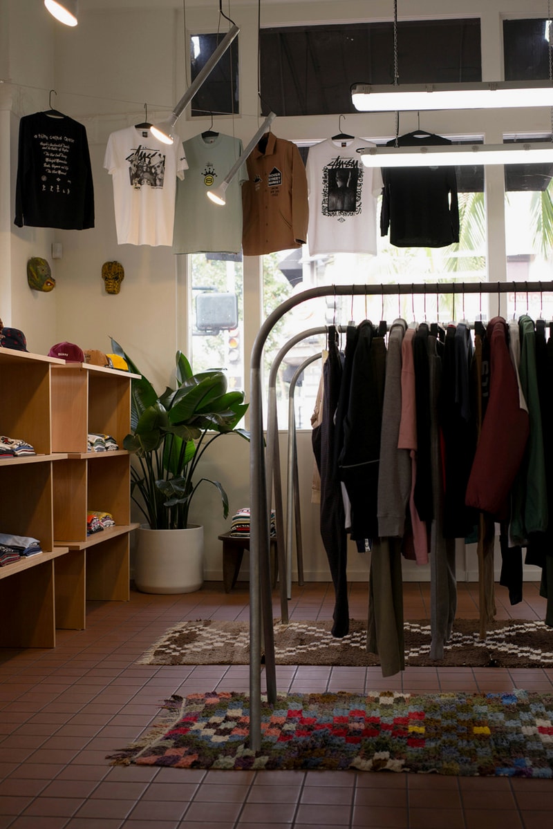 Stussy Archive Store Santa Ana California Opening Vintage hoodie t shirt accessories collaborations