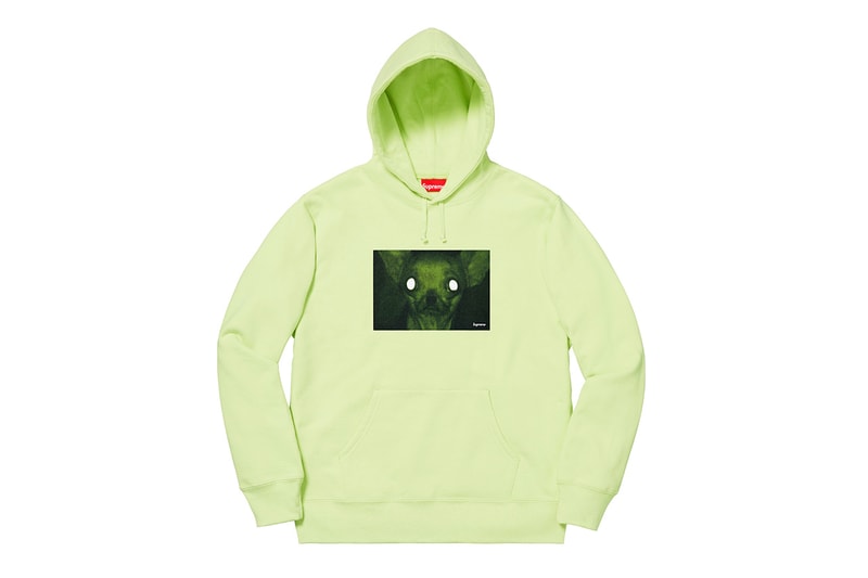 Supreme x Chris Cunningham "Rubber Johnny" Capsule Collection Chihuahua Hoodie T-Shirt night Vision