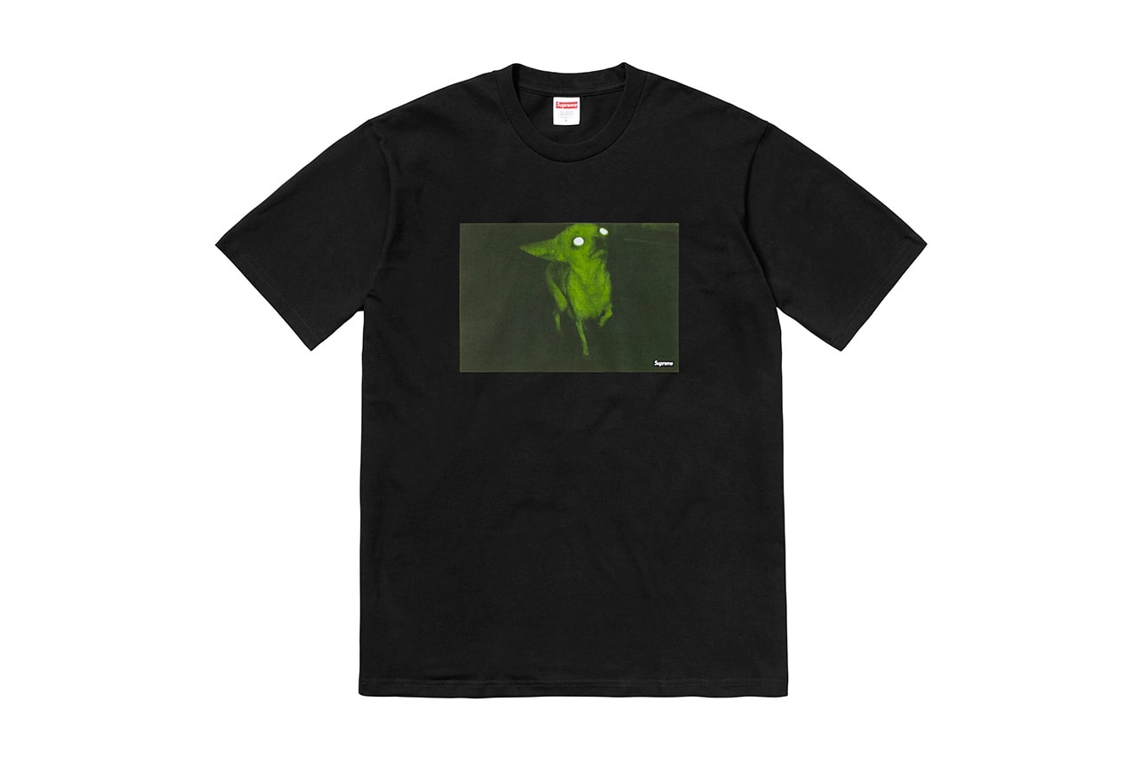 Supreme x Chris Cunningham "Rubber Johnny" Capsule Collection Chihuahua Hoodie T-Shirt night Vision