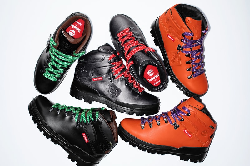 Supreme Timberland 2018 World Hiker Front Country Boot footwear boots hiking New York sneakers outdoors Hypebeast  