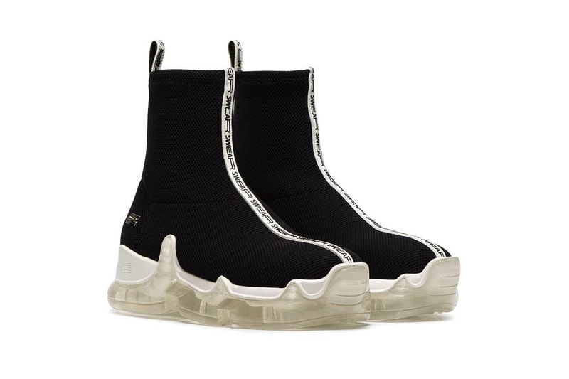 SWEAR Air-Rev Trigger High-Top Sneaker Release footwear shoes dress fashion high end lux 