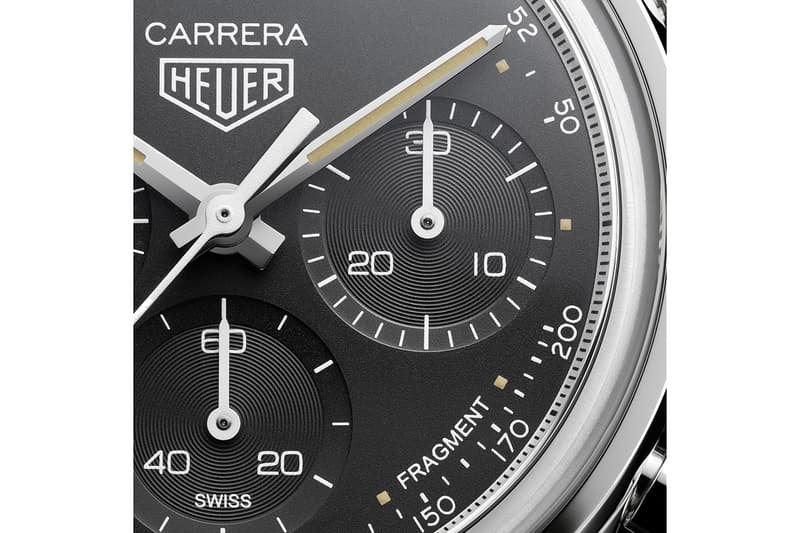 Tag Heuer Carrera Calibre Heuer02 Watch Details Automatic Chronograph Hiroshi Fujiwara Special Decoration Cop Purchase Buy