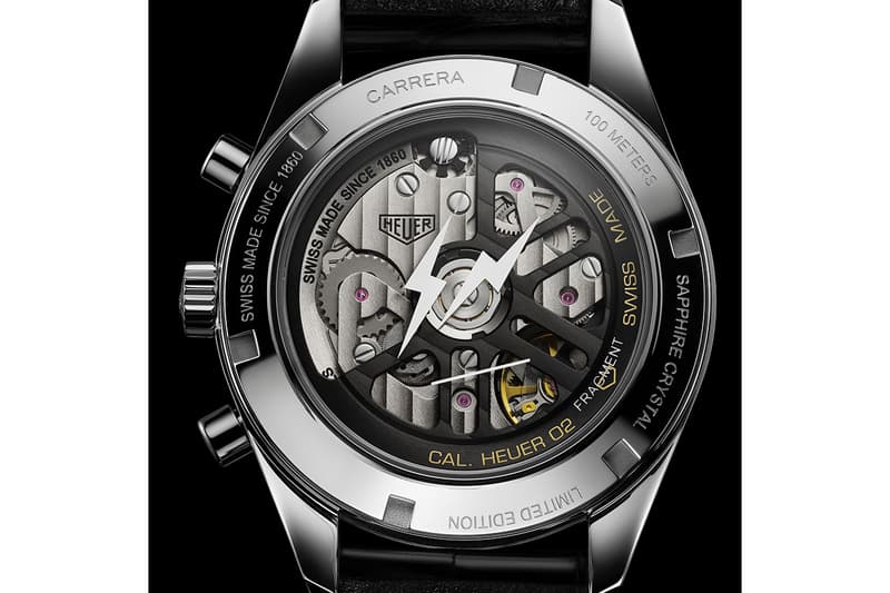 Tag Heuer Carrera Calibre Heuer02 Watch Details Automatic Chronograph Hiroshi Fujiwara Special Decoration Cop Purchase Buy