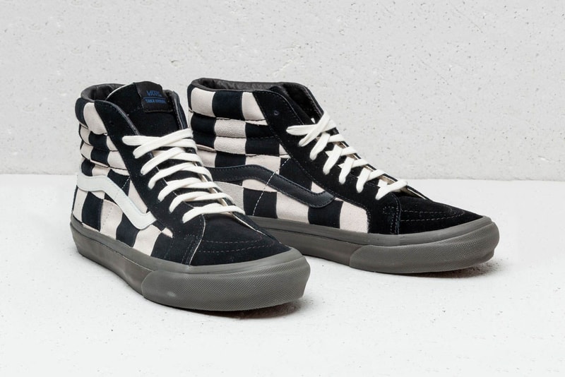 Taka Hayashi Vans Checkerboard SK8-Hi Info shoes California sneakers kicks footwear skateboarding shoes