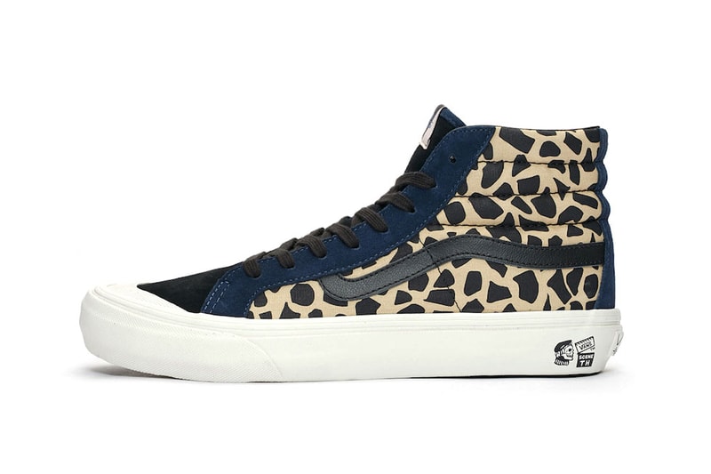 Taka Hayashi x Vans TH Style 138 LX Animal Pack release date info price leopard print zebra black brown blue sneaker colorway collaboration
