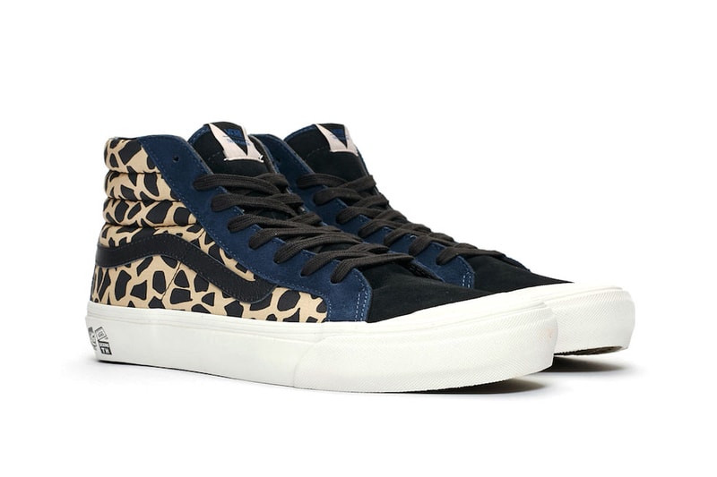 Taka Hayashi x Vans TH Style 138 LX Animal Pack release date info price leopard print zebra black brown blue sneaker colorway collaboration