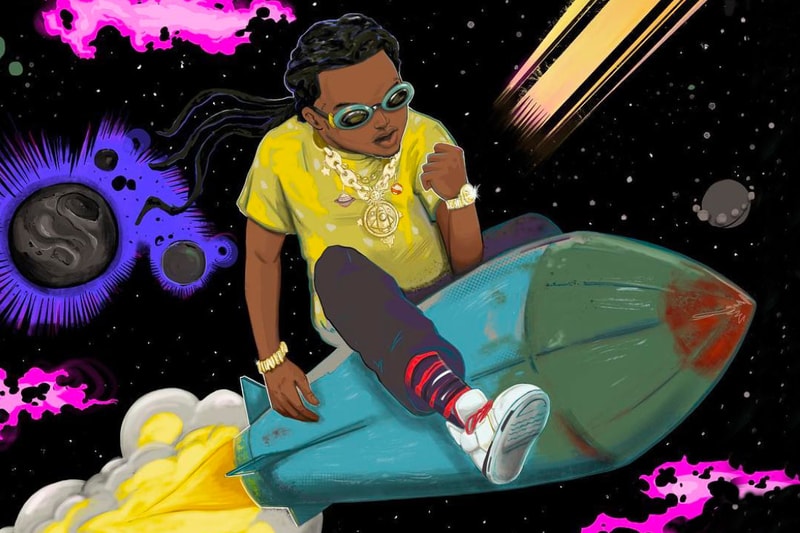 Takeoff The Last Rocket Solo Album Release Date Cover Art Title Migos debut Martian She Gon Wink None to Me Vacation Last Memory I Remember Lead the Wave Casper insomnia Infatuation Soul Plane Bruce Wayne