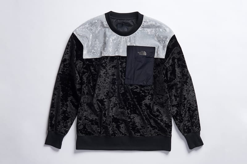 north face velvet jacket